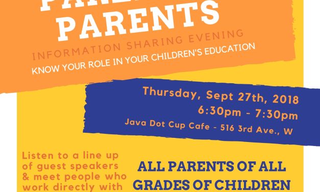 Parents 4 Parents – Information Sharing Event