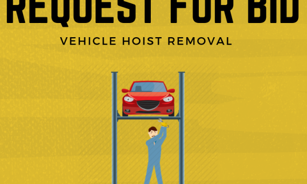 Request for Bid: Vehicle Hoist Removal
