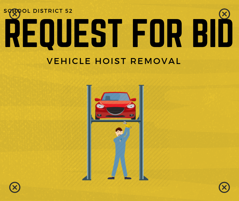 Request for Bid: Vehicle Hoist Removal