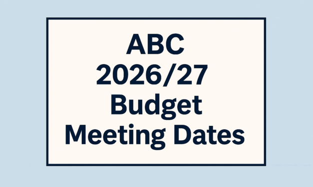 ABC Dates For 2026/27 Budget