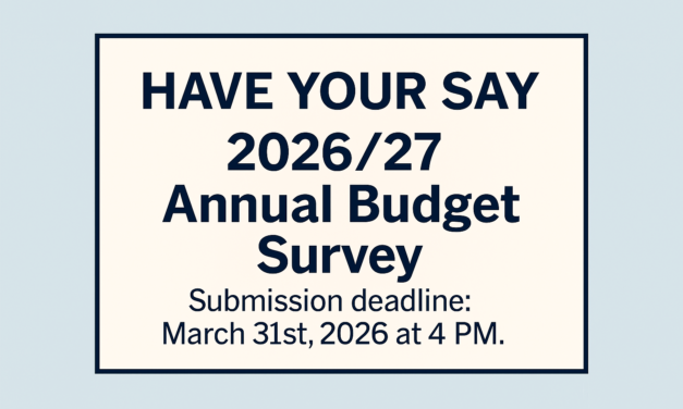 Have your say – 2026/27 Annual Budget Survey