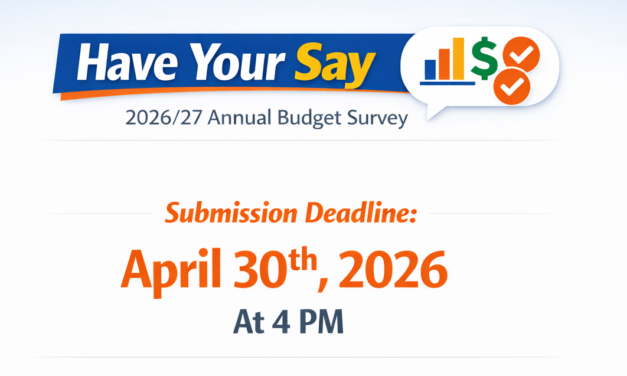 Have your say – 2026/27 Annual Budget Survey